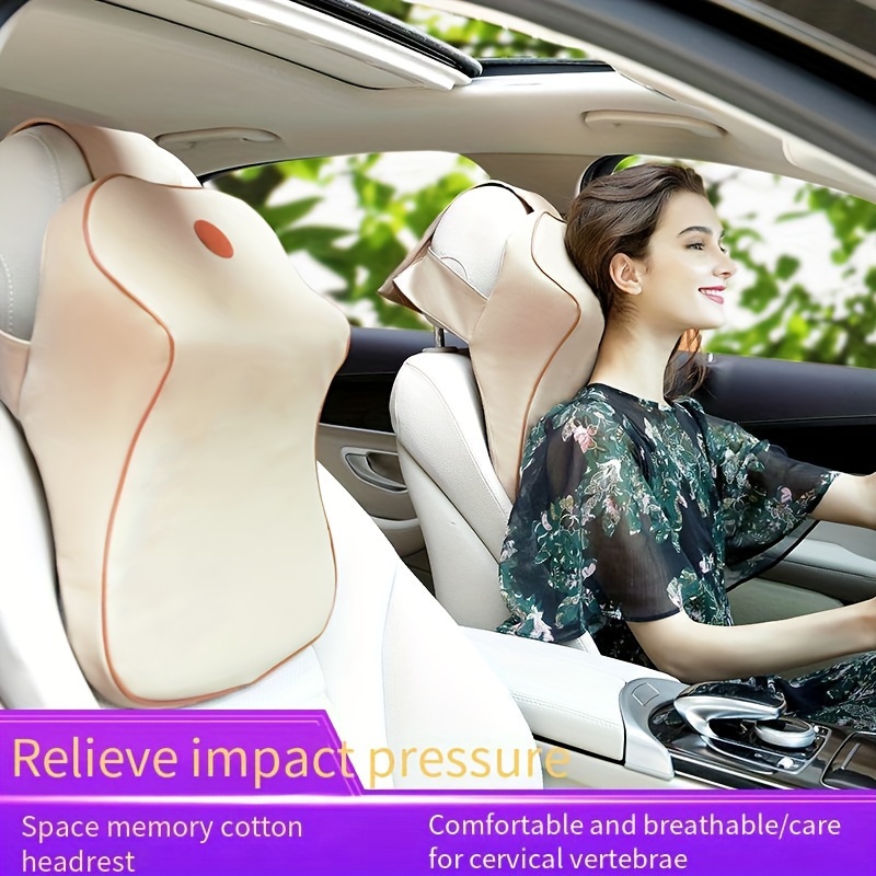 Fashionable, Comfortable Car Neck Pillow, Travel Headrest Neck Support, Seat  Pillow - Temu Austria