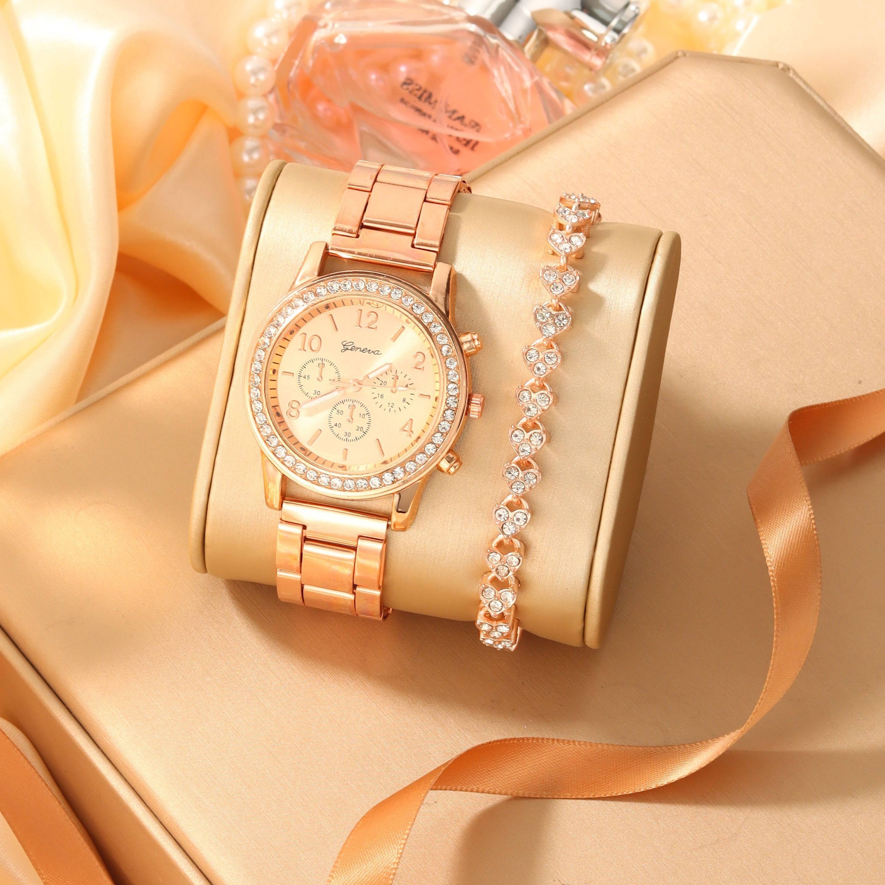 Gold hotsell bling watch