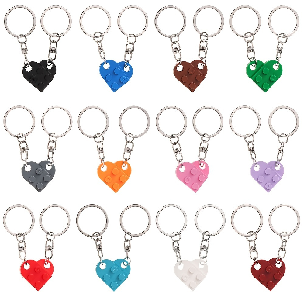 Heart Keychain Heart Fidget Toy Heart Keychains Bulk Mini - Temu