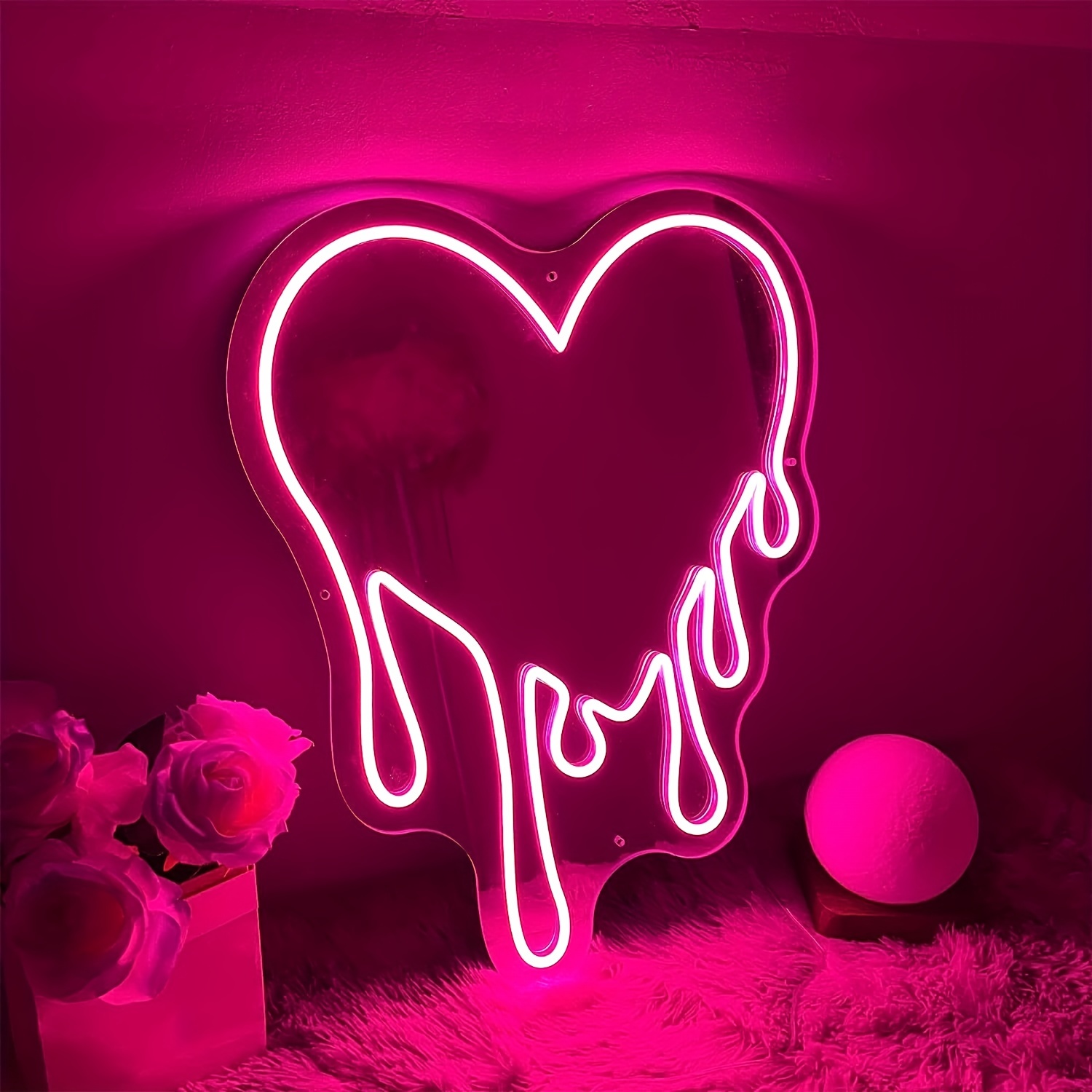 Melting Heart - Neon Sign - Neon Mama