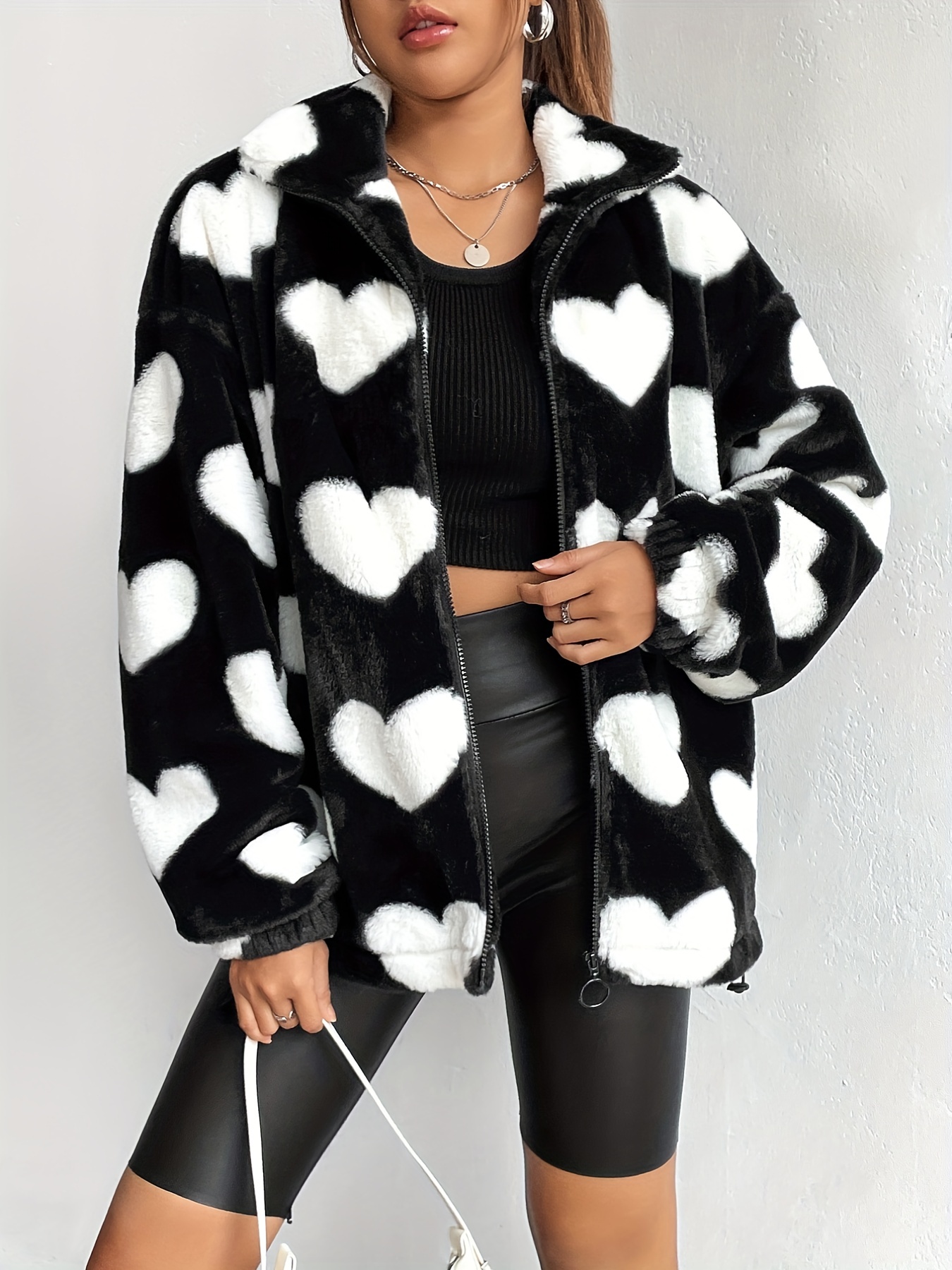 Paper heart teddy on sale jacket