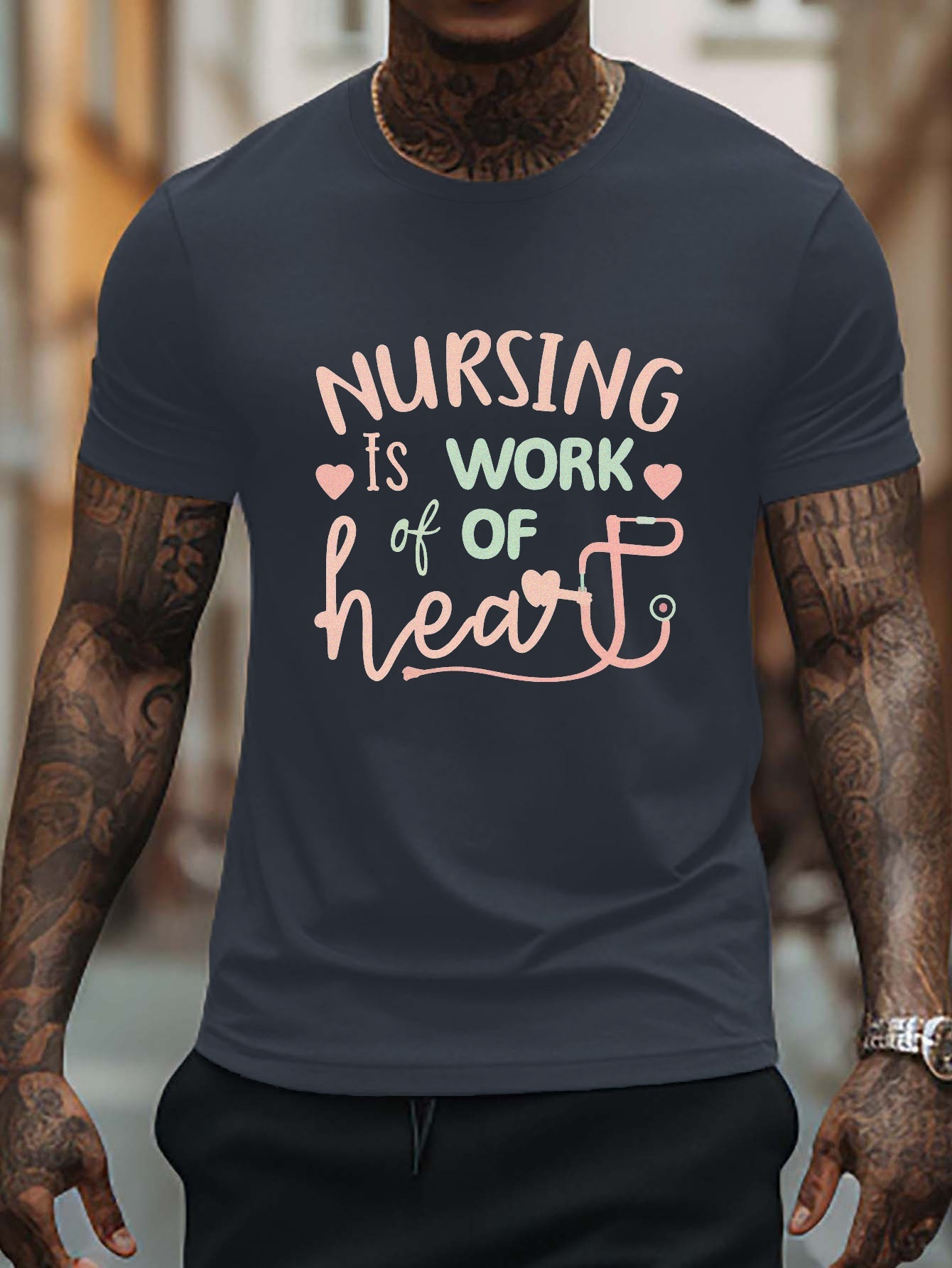 Nurse Beautiful Tee Shirt - Registered Nurse's Heart T-Shirt for You and  Family Unisex (M,Black) : : Clothing, Shoes & Accessories