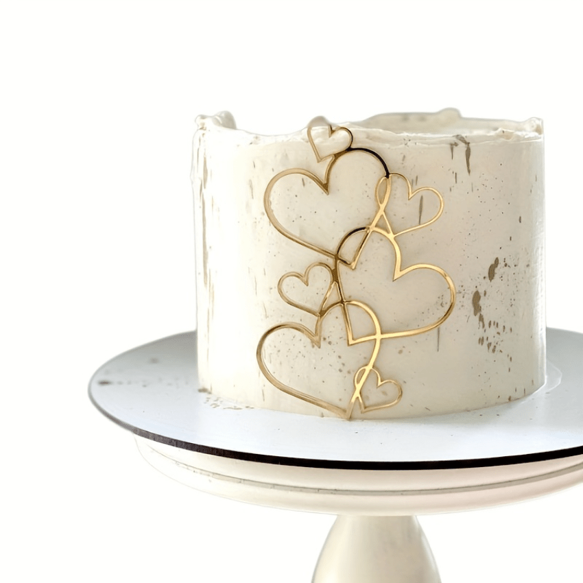 Small Heart Star Shaped Birthday Cake Mold - Temu