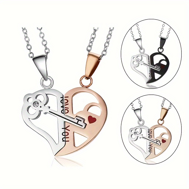 Kay jewelers couples on sale necklaces