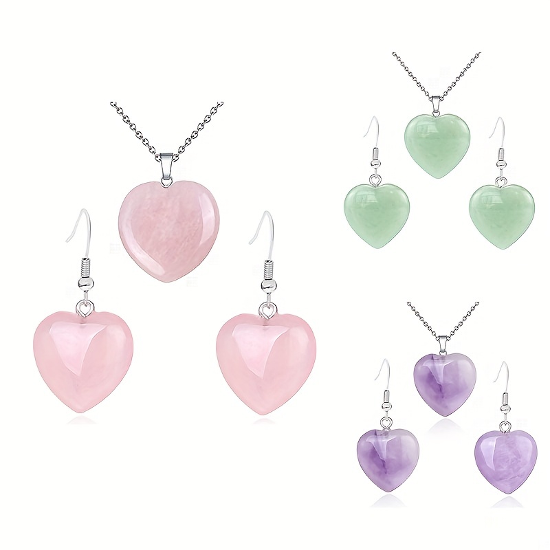 Rose Quartz Jewelry - Temu