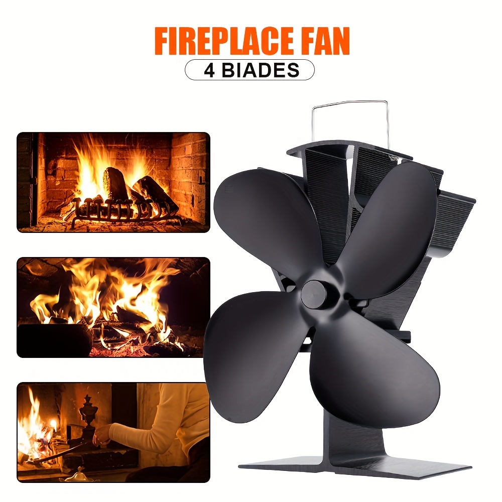 Stove Fan Type and Heat-Powered Stove Fan 4 Baldes Ecofan Thermoelectric  Fan - China Ecofan, Stove Fan