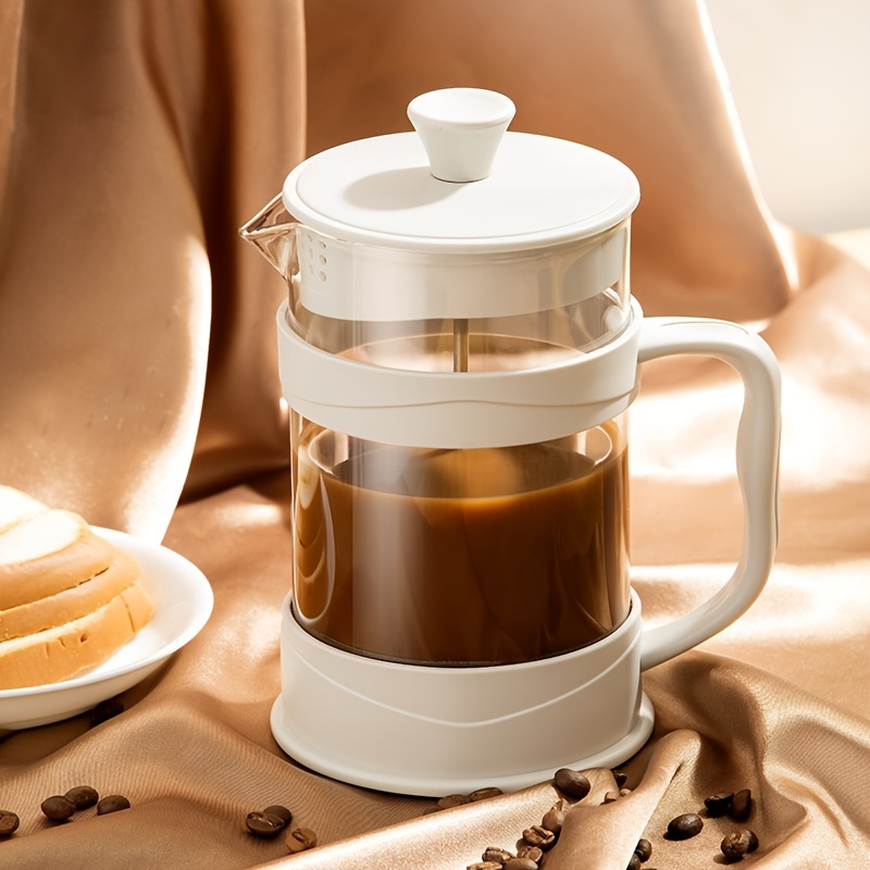 French Press Coffee Maker Pot 350ml Plunger, Custom Wooden Lid Travel  Camping Classic Glass Tea Maker Coffee French Press Stainless Steel Filter  - China French Press and Coffee Maker price