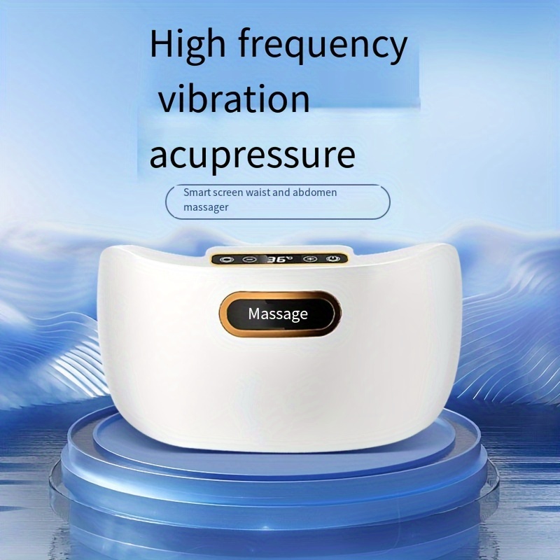 Traction Lumbar High Frequency Vibration Massager For Waist Hot Compress  Physiotherapy Massage Machine Pulse Therapy Back Pain - AliExpress