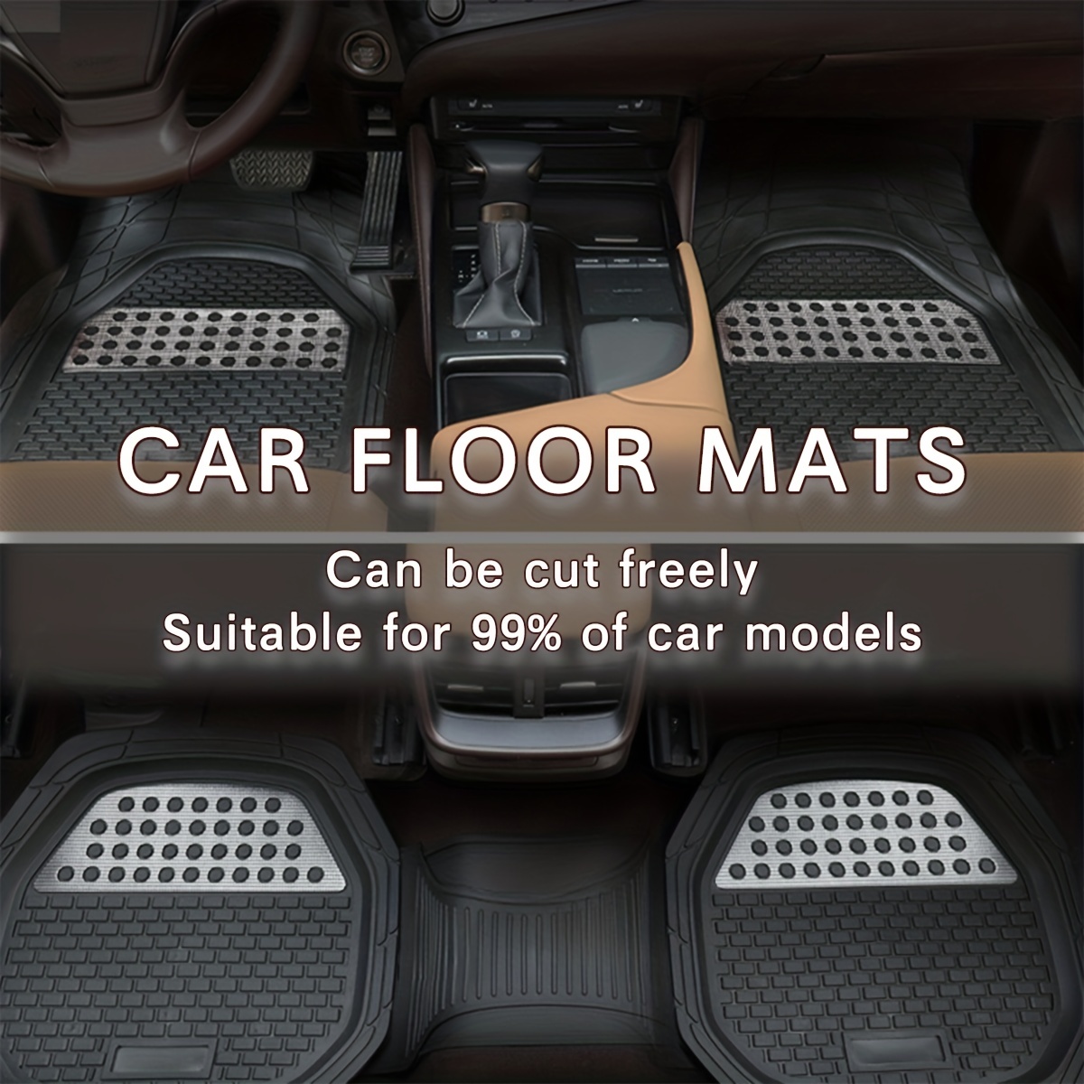 Car Mats Floor Set 4 Piece - Temu Australia