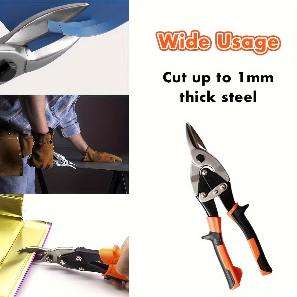 Iron Sheet Scissors Industrial Stainless Steel Light Steel - Temu