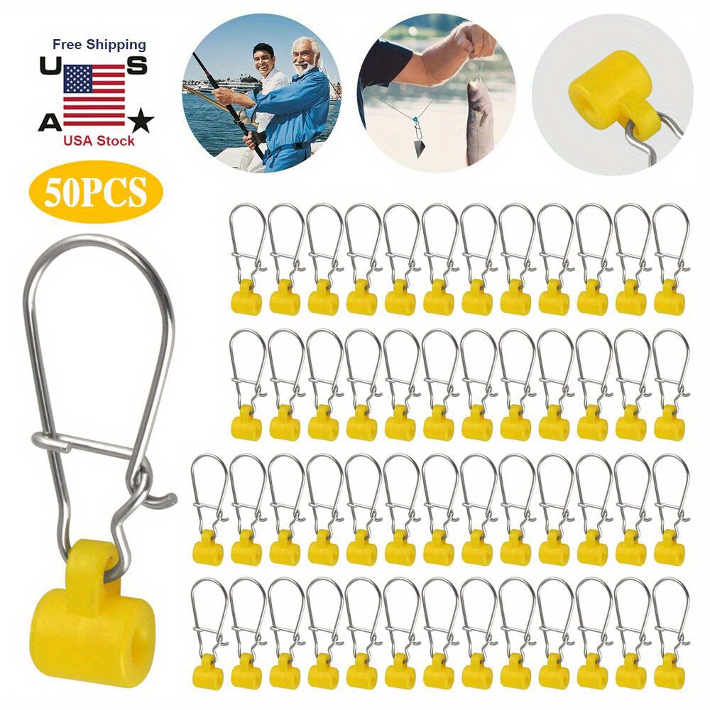 25Pcs/Box Fishing Sinker Slip Clips Heavy Duty Fishing Sinker Slide Swivels  With Hooked Snap For Braid Fishing Line Connector - Buy 25Pcs/Box Fishing  Sinker Slip Clips Heavy Duty Fishing Sinker Slide Swivels