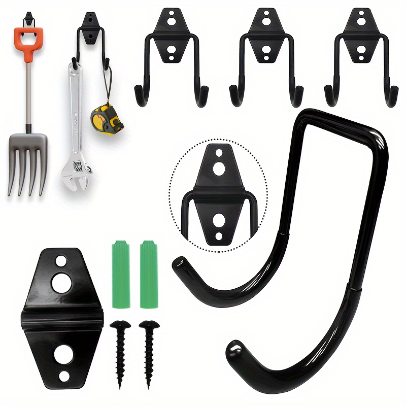 Heavy Duty Garage Storage Hooks Steel Tool Hangers For Wall - Temu