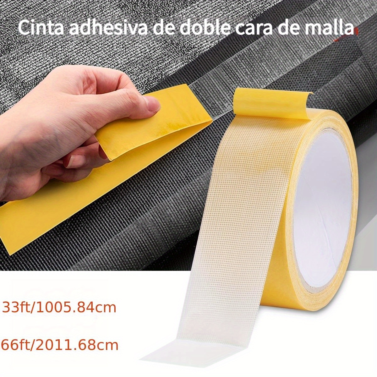 Belcro Adhesivo Doble Cara, Doble cara adhesiva, cinta autoadhesiva de  adhesiva (gancho de 1,5 m+bucle de 1,5 m) negro : : Bricolaje y  herramientas