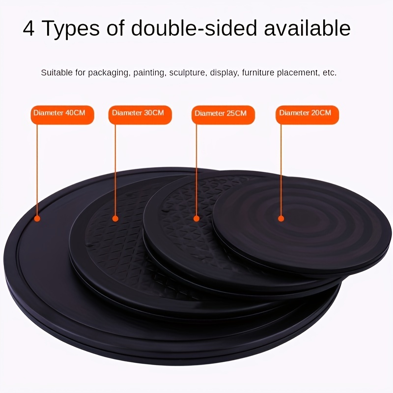 5.74inch/14.6cm Electric Turntable For 360 Degree Panoramic Shooting,Load  4.4lb/2kg,360 Degree Adjustable Speed Revolving Base For  Photography,Jewelry,3D Models,Watch, Battery/USB Power Supply,Motorized  Turntable