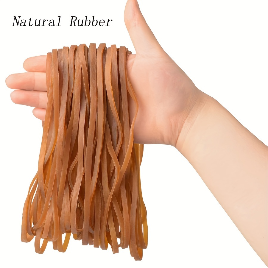 120 Pieces Extra Large Rubber Bands, Large Heavy Duty Silicone Rubber  Bands, Thick Elastic Rubber Wrapping Bands Long for Office Outdoor Tie Up