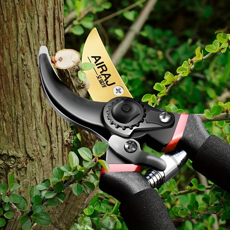 5 Pack Garden Pruners Hand Pruning Shears Gardening Tools Include Tree  Trimmers Secateurs,Flower Scissors,Heavy Duty Hand Pruner and Soil Gloves