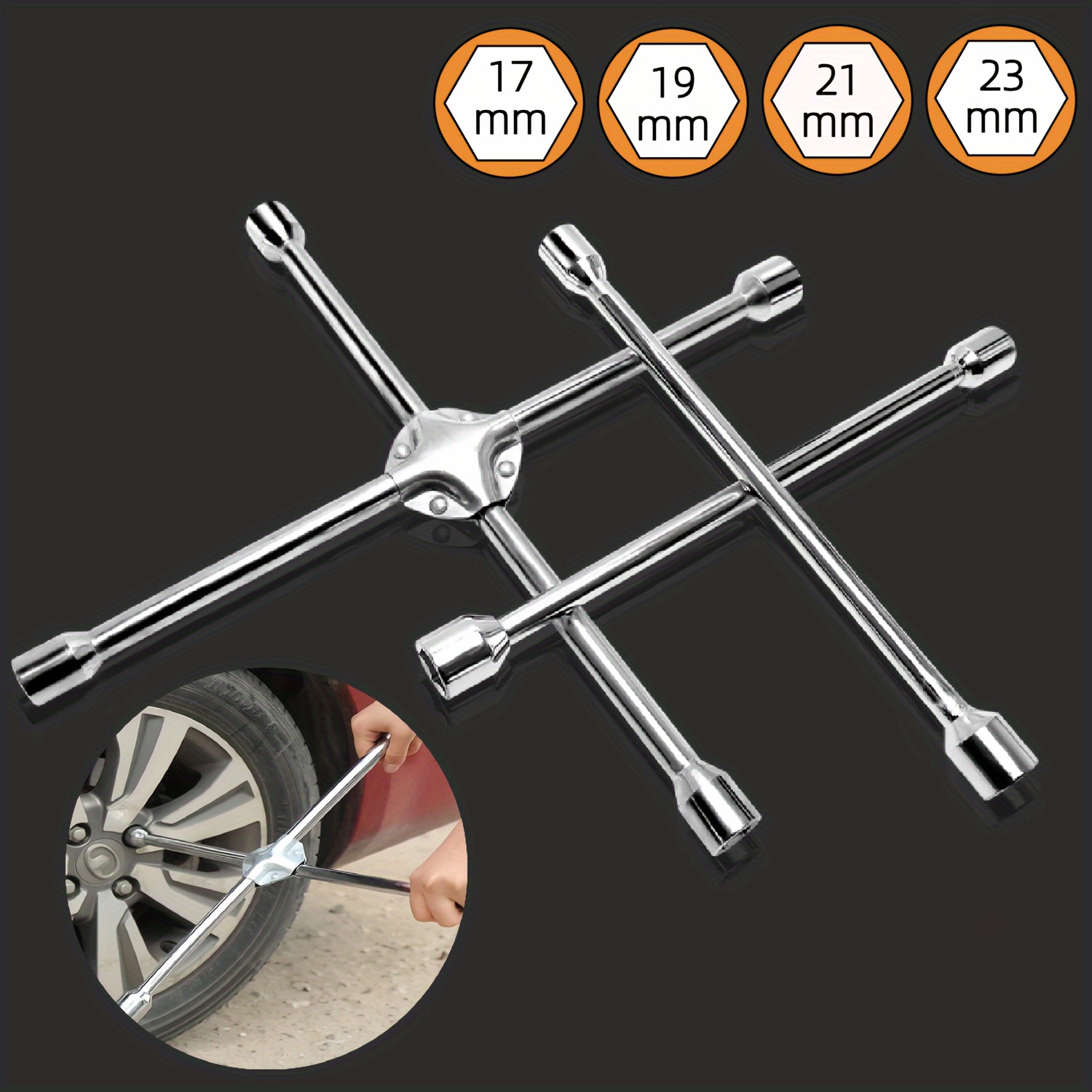 Cross wheel deals lug wrench