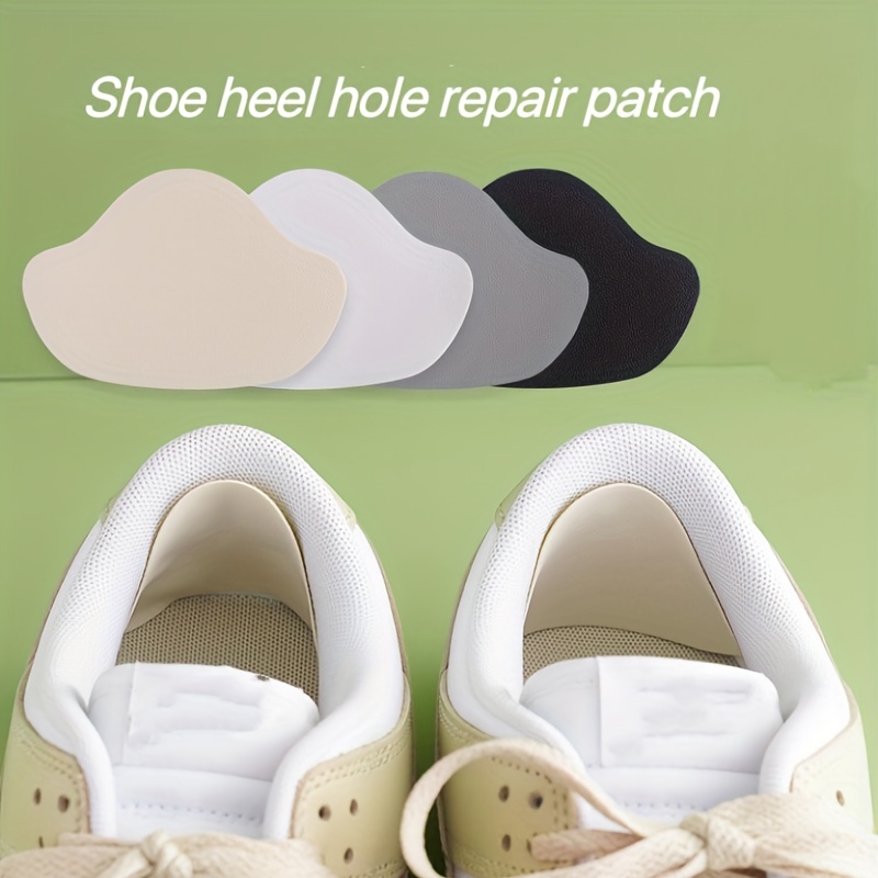 6 Pair Shoe Heel Repair, 6 Pairs Self-Adhesive Inside Shoe Patches for  Holes, Shoe Hole Repair Patch Kit for Sneaker, Leather Shoes, High Heels