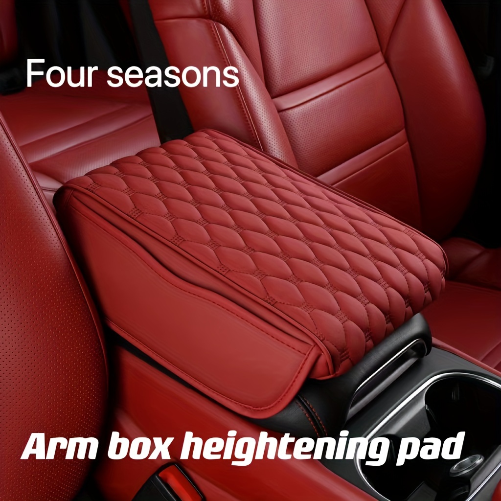 Car Armrest Box Booster Pad 2023 Car Interior Set Car - Temu