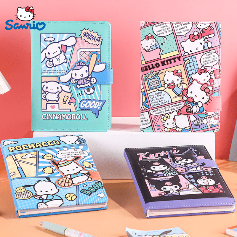 24-page Cartoon Sanrio Sticker Handbook Notebook Notes Decorative