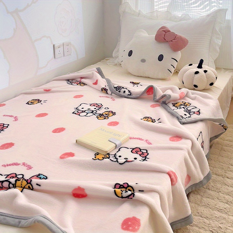 Cartoon Hello Kitty Coperta Monostrato Per Bambini - Temu Switzerland