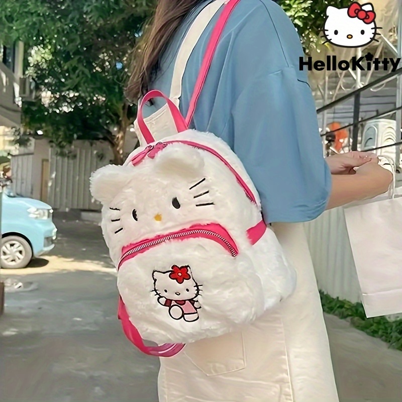 Hello Kitty/Moow Stylish Double Shoulder Backpack/School Bag for Girls |  Fashionable and Versatile Girls' Backpack
