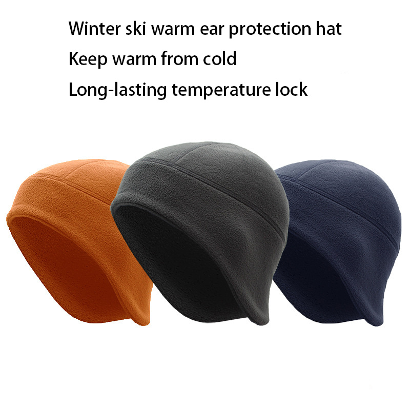 Headshion Cotton Skull Caps for Men Women,2-Pack Lightweight Beanie Sleep Hats Breathable Helmet Liner