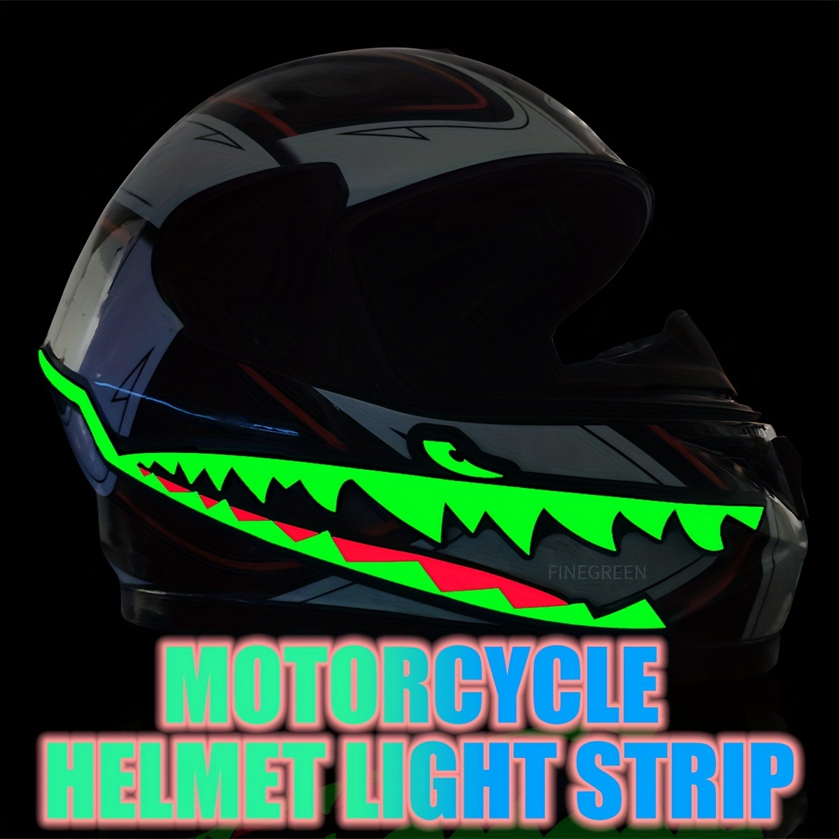 Stickers for Motorcycle Helmet Scooter Helmet Universal Stripes