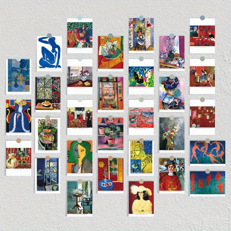 30PCS Beautiful Art Postcards Set Decorative DIY Retro Gustav Klimt  Postcard Background Card - AliExpress