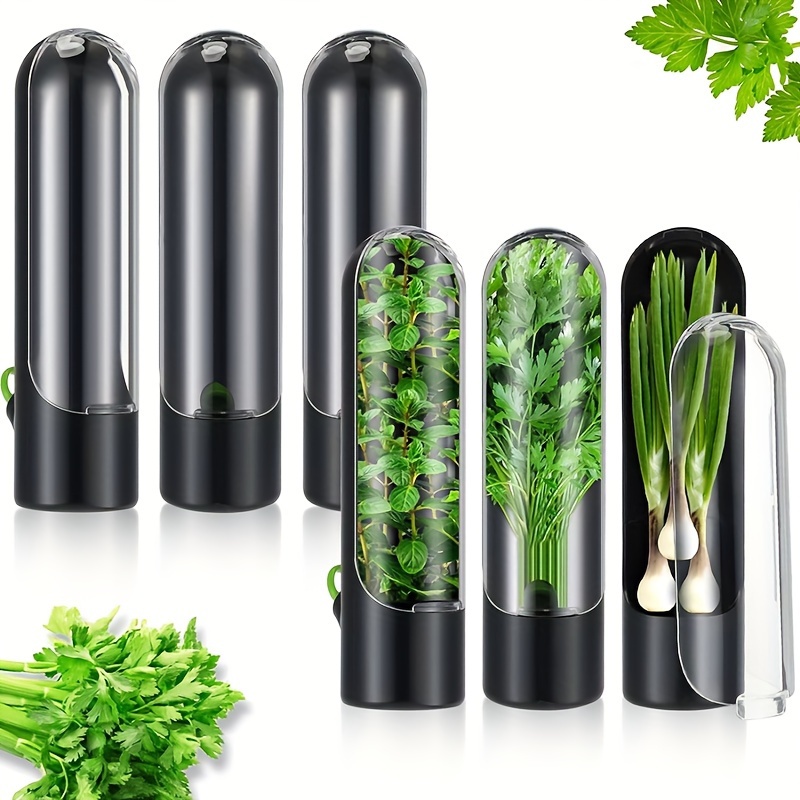 2PCS Refrigerator Fruit Vegetable Crisper Vanilla Fresh Herb