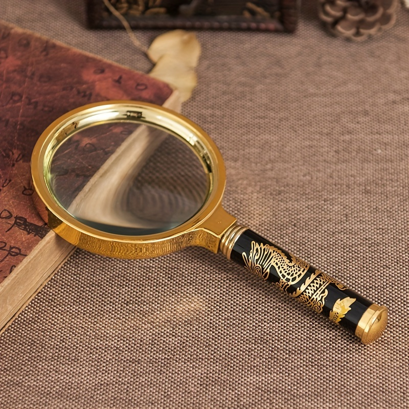 60mm MAGNIFYING GLASS 3.5x Strong Magnifier Inspection Glass Reading Loop  Loupe