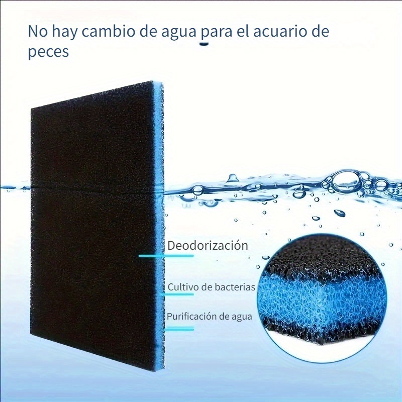 Filtro Acuario Peces 420g Material Filtro Acuario Tortugas - Temu