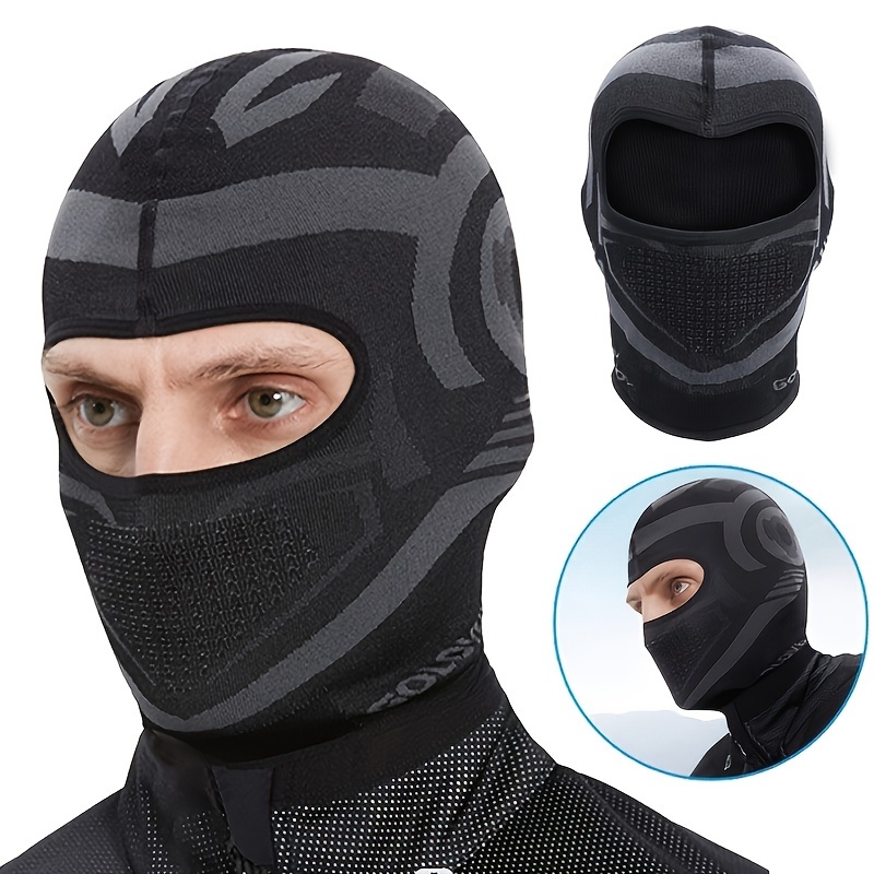 Winter Balaclava Face Mask Solid Fleece Warm Ski Mask Cold - Temu