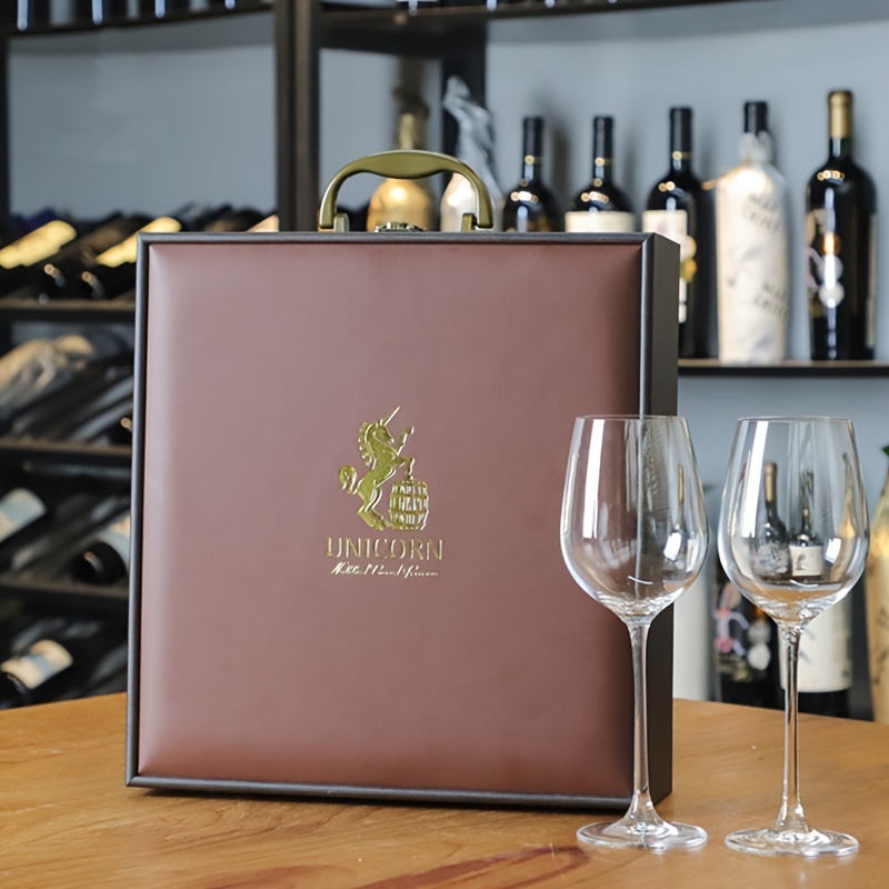 Brass Wine Glass Restaurant High foot Wine Glass Desktop Red - Temu