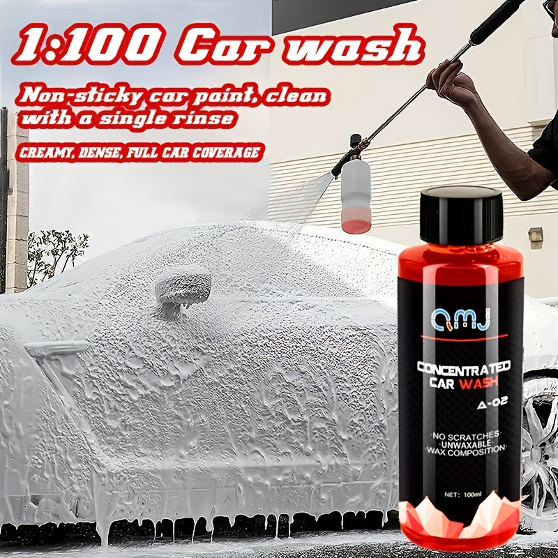 200ML Car Wash Shampoo: Foaming Soap Wax for Powerful Cleaning -  Multifunctional Car Soap Fluid & Accessories