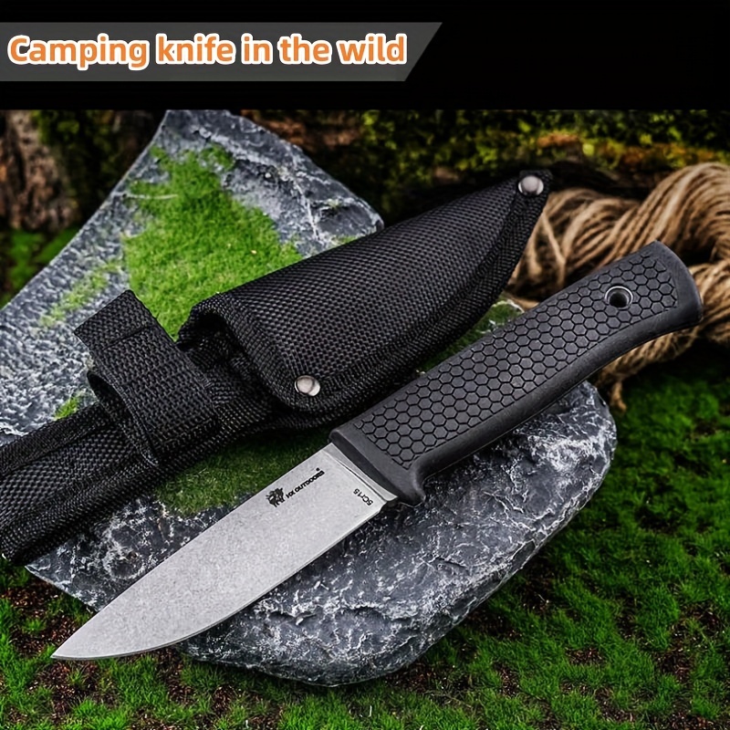 Cuchillo militar de hoja fija, cuchillo recto táctico de supervivencia,  cuchillo de Camping, cuchillo de bolsillo EDC, cuchillo de pesca portátil -  AliExpress