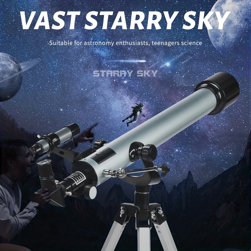 Telescopios de astronomía para principiantes, niños y adultos, telescopio  astronómico HD de alta potencia para educación científica, telescopio
