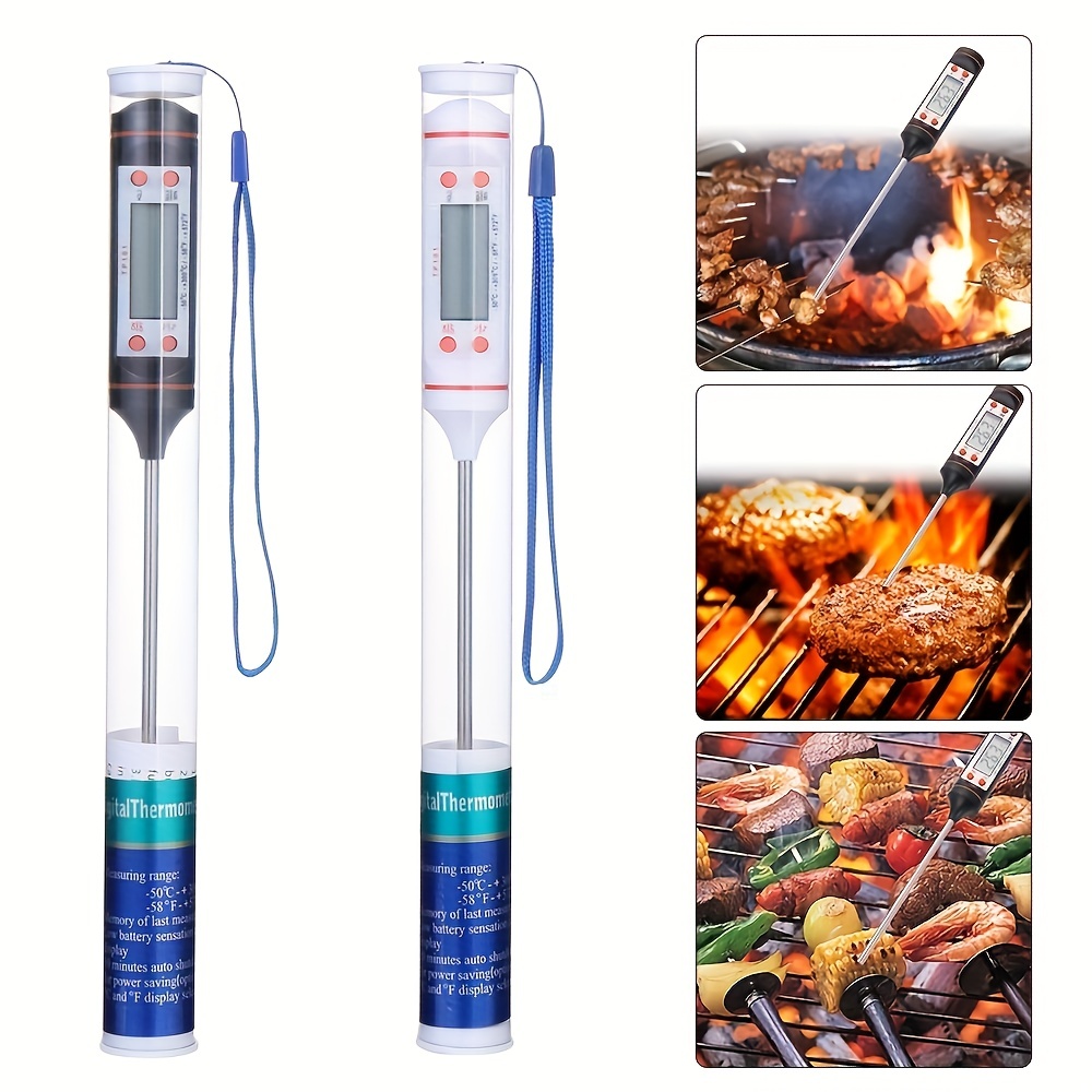 High-precision Digital Thermometer - Measure Water, Milk, And Oil