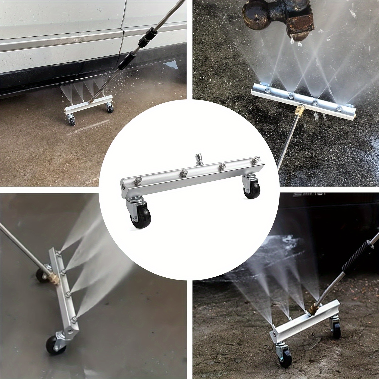 Car Wash Accessories Transparent High Pressure Washer - Temu