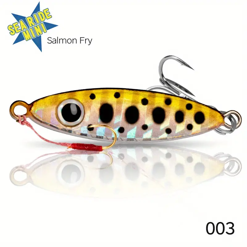 Searide Mini Micro Jig - Metal Fishing Lure For Saltwater Trout And  Leerfish Casting And Jigging - High-quality Bait For Successful Fishing -  Temu Denmark