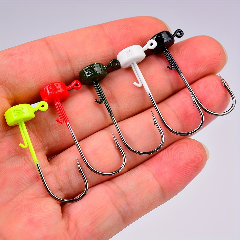 5/10pcs 3.15inch/4.72inch Shrimp-shaped Soft Bait Texas Ned Rig, Weedless  Lure For Freshwater And Saltwater