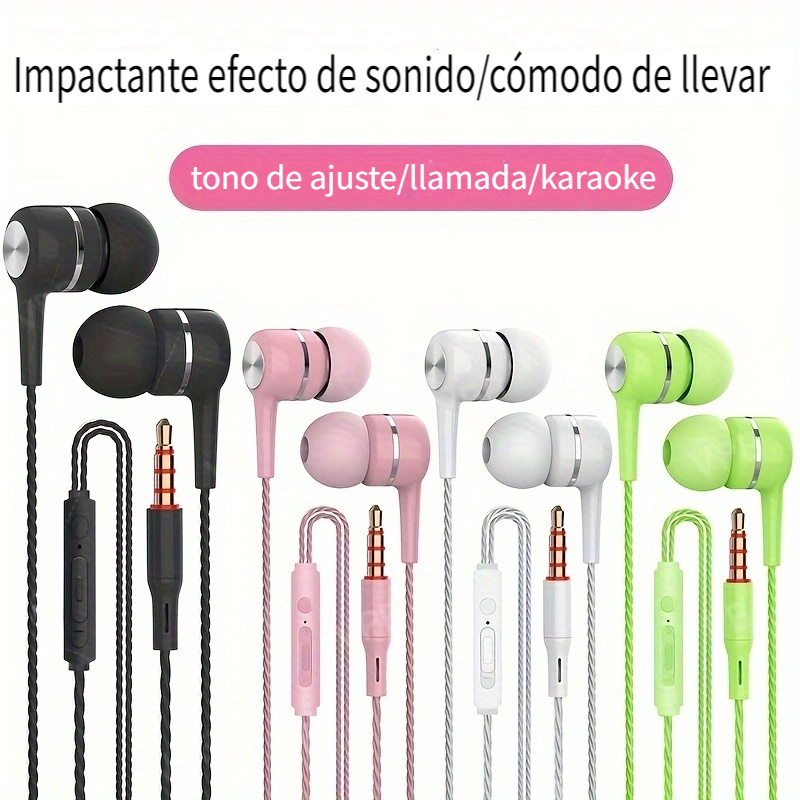  SONY Auriculares portátiles plegables con cable para Apple  iPhone, iPod, Samsung Galaxy, reproductor de mp3, conector jack de 0.138 in  (rosa) : Electrónica