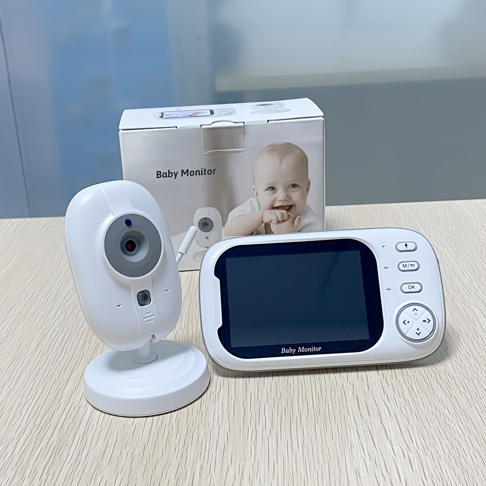 Video Baby Monitor With 720p Camera Lcd Display Monitor - Temu
