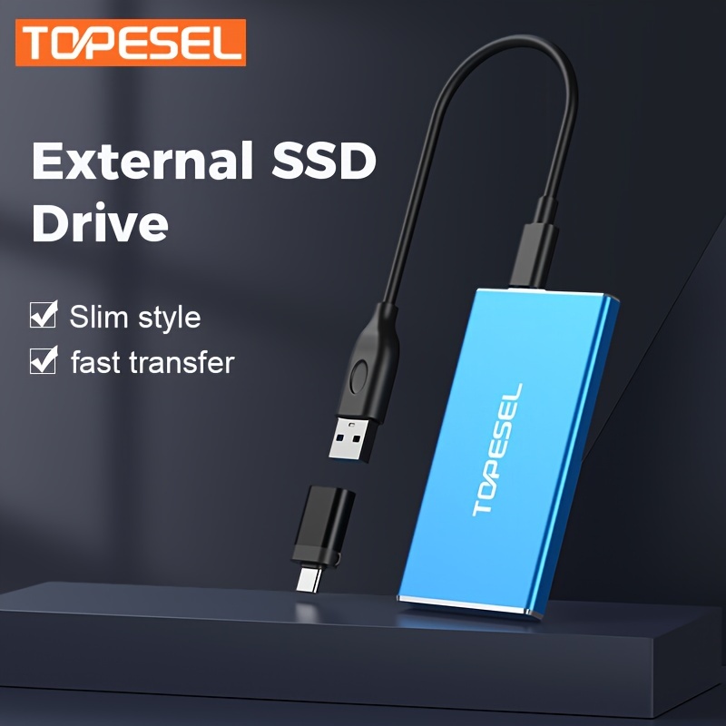 Ce disque dur externe SSD ultra rapide et compact sécurise nos
