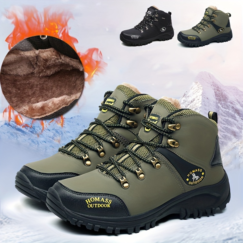 NC al aire libre impermeable senderismo botas hombres mujeres  invierno zapatos caminar escalada senderismo zapatos montaña deporte botas  caza hombre zapatillas : Deportes y Actividades al Aire Libre