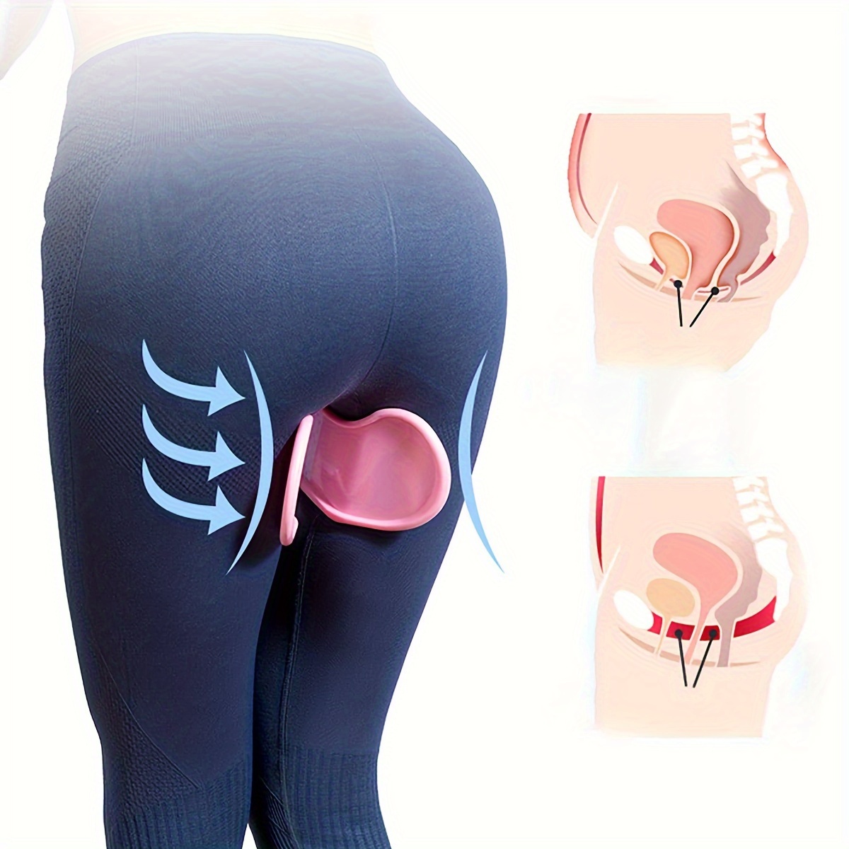 Sexy Hip Trainer Peach Buttock Kegel Exercise Pelvic Floor Muscle Tighten  Beauty Butt Leg Fitness Equipment Home Gym Accessories - AliExpress