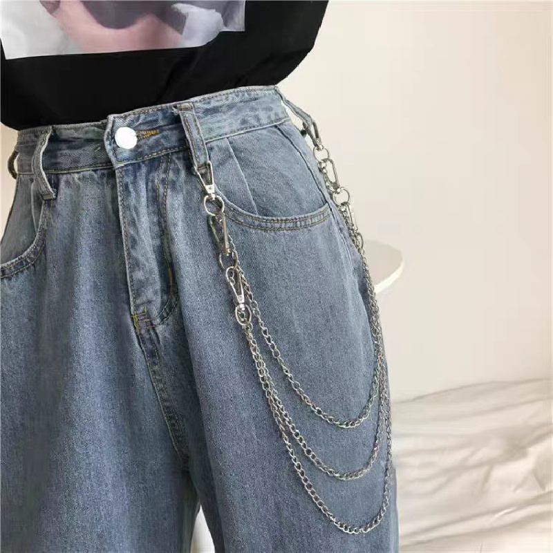 Crescent Moon Pocket Chain  Fashion, Grunge accessories, Pant chains