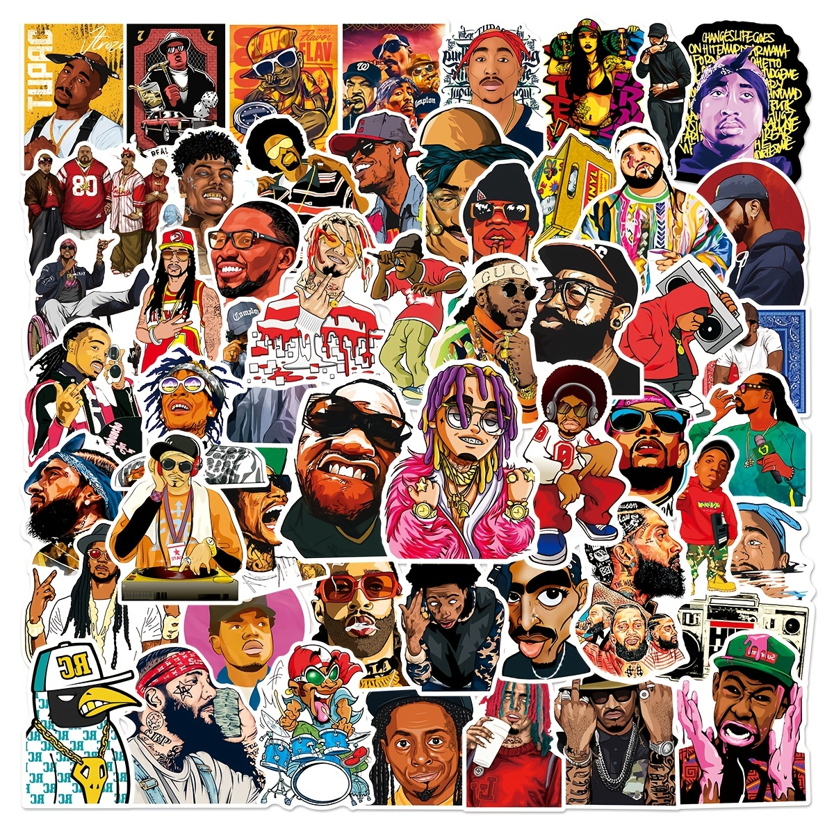 Rapper Stickers - Temu