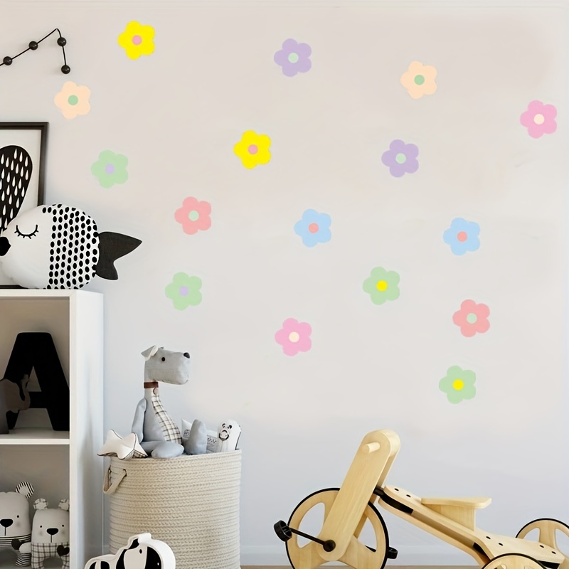 Terrazzo Wall Stickers Modern Wall Decals Minimalist Wall Stickers Irregular Pattern Polka Dot Wall Decals Removable Geometric Abstract Wall