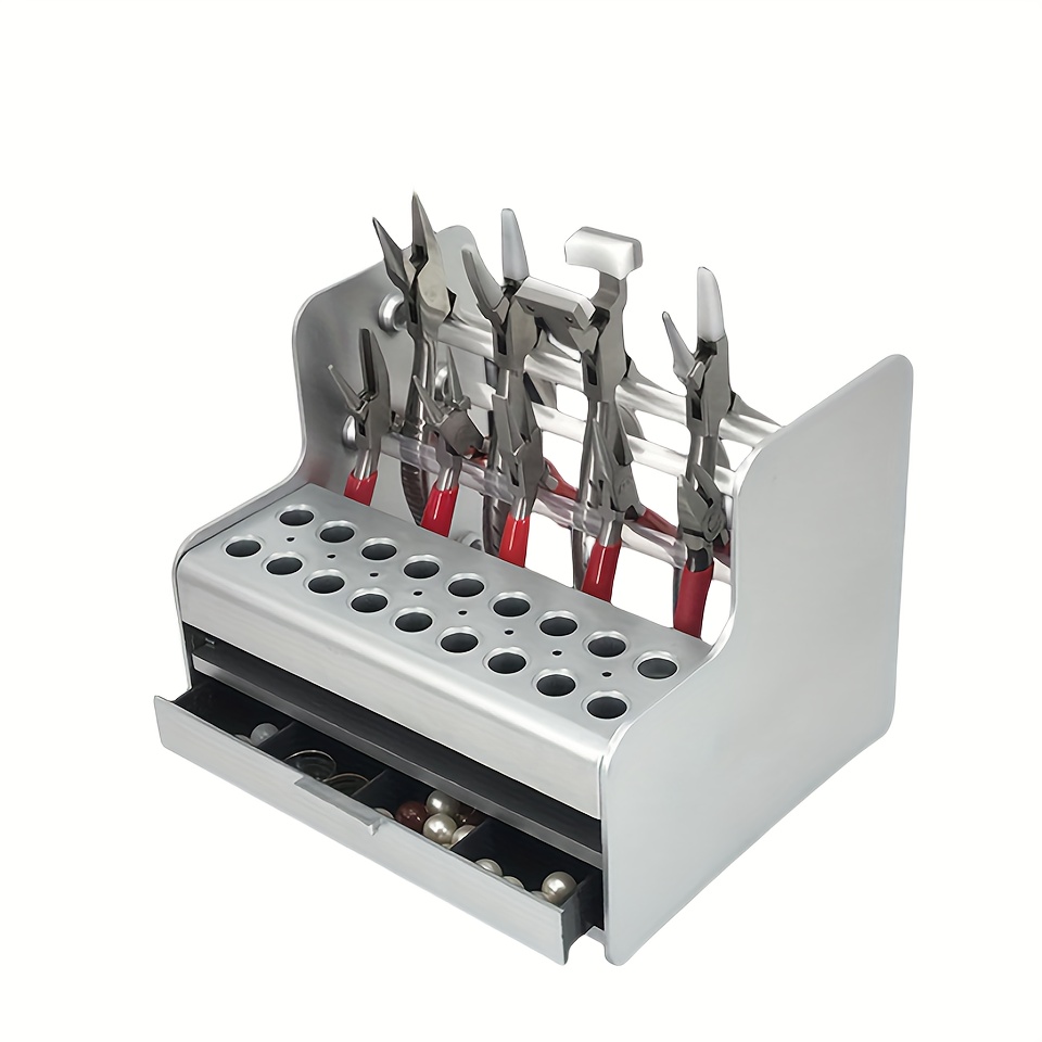 Plier Storage Rack Floor Table Tool Rack Shelf Fits Pliers - Temu